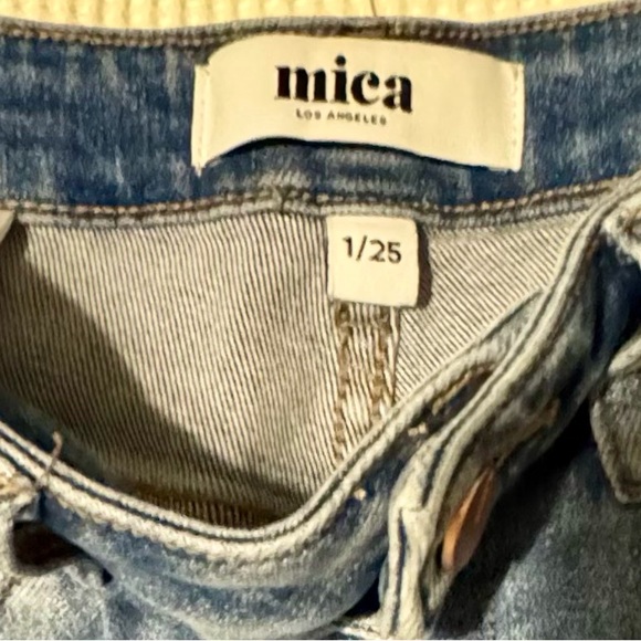 Mica Denim Kick Flare Cropped Jeans - Picture 2 of 6